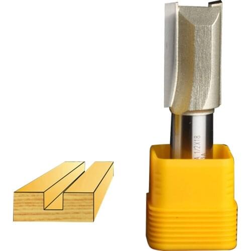 Fresas para router Woodworking Tools Metric Flute Straight Bit - 1/2*18mm - 1/2" Shank - Arden A0114468
