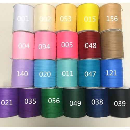10 yards/roll) 3mm High Quality Grosgrain Satin Ribbons for Wedding Christmas Party Decorations DIY Bow Craft Ribbons