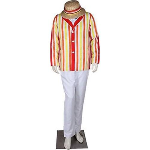 2019 High Quality halloween costume for adult men Mary Poppins Bert cosplay costume movie character Dick Van Dyke costumes