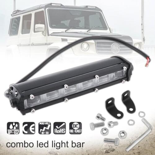 6 Inch 30W 6000LM LED Work Light Lamp for Motorcycle Tractor Boat Off Road 4WD 4x4 Truck SUV ATV New