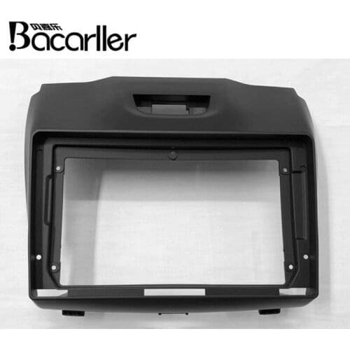 9 inch Car Fascia Frame for Isuzu D-Max MU-X Holden Colorado Chevrolet Stereo CD/DVD Panel Face Plate Frame Bezel Adapter