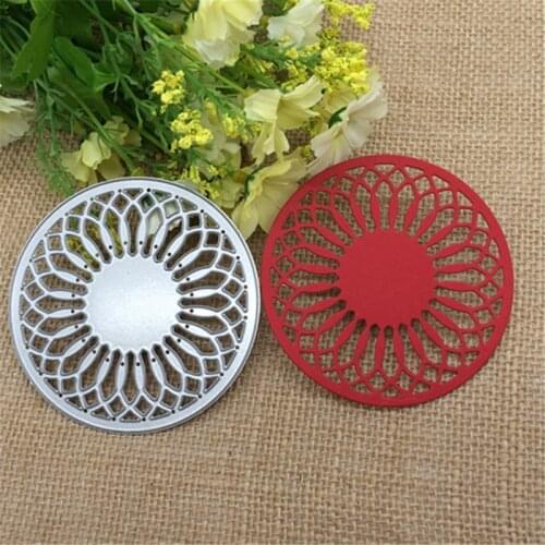 Album Sunflower frame Metal Cutting Dies For DIY Scrapbooking Album Embossing Paper Cards Decorative Crafts