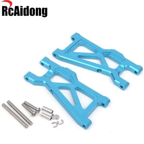Aluminium 1/10 Rear Lower Suspension Arms for Tamiya TT02B Buggy Chassis Upgrades Accessories - Blue