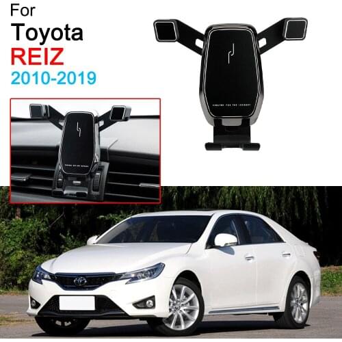 Car Phone Holder Air Vent Clip Clamp GPS Stand for Toyota Reiz Accessories 2010-2019