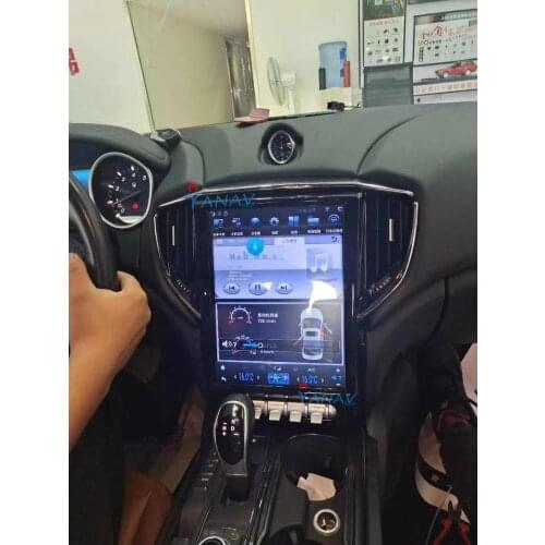 Android Car GPS Multimedia player For-Maserati GHIBLI 2014 2015 2016 Car Stereo navigation video HD vertical Screen DVD player