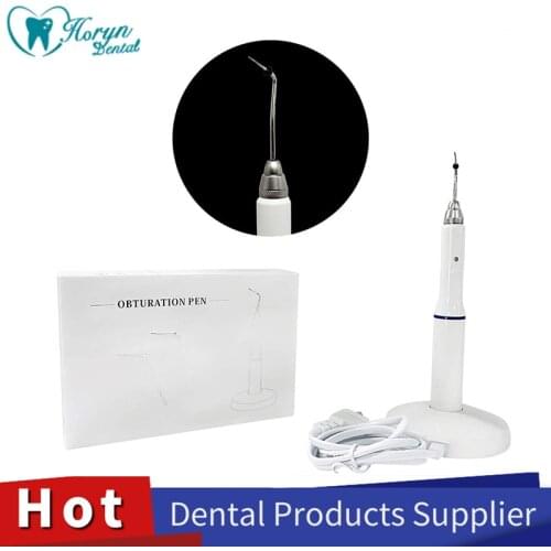 Horyn Dental Cordless Wireless Gutta Percha Obturation System Endo Heated Pen Dental Cordless Wireless Gutta Percha with 2 Tips
