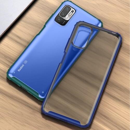 Case on redmi note 10 5g bumper cover for xiaomi readmi not note10 not10 protective phone back coque bag tpu pc matte silicone