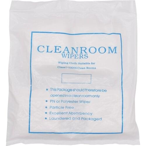 9x9cm LCD Screen Soft 4"X4" Cleanroom wiper cleaning Non Dust Cloth Dust Free for Class Clean Rooms 400pcs/pack