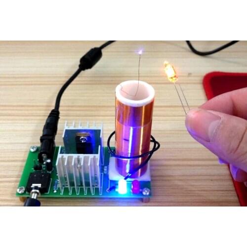 Arc plasma speaker music Tesla Coil resonant transformer can sing