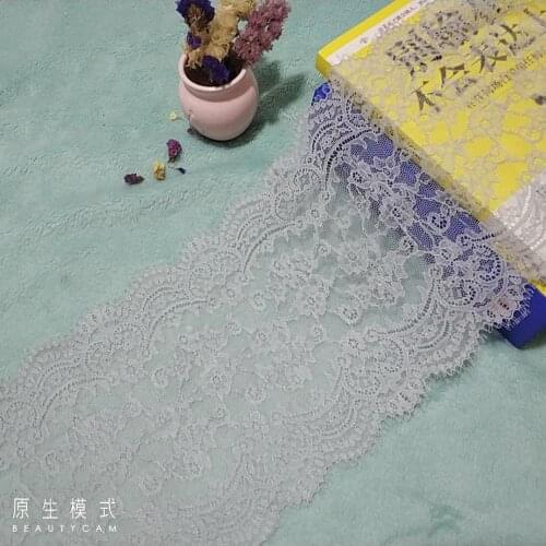 TD2978 19cm Purple lace lace accessories Diy hand-made sleeve collar skirt curtain decorative clothing fabric