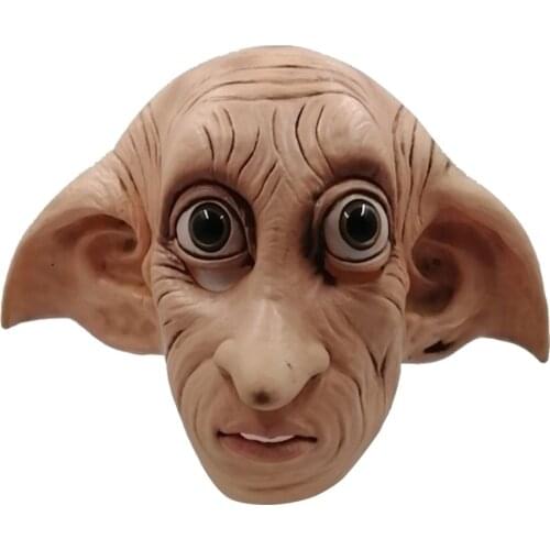 Halloween Cosplay Headgear Elf Cos Latex Magic World Dobby House Elf Disguisement For Carnival Unisex One Size