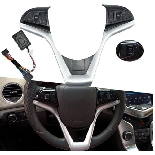 Steering wheel button switch volume button audio switch phone button For Chevrolet Cruze 2009-2014 passat hubs car accessories