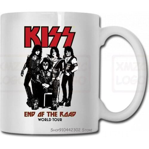 Usa Kiss Band At The End Of World Map 2019 Tour Mug Cup White Size S3Xl Women Men