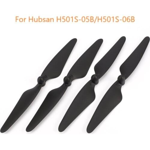 2 Pairs Original Hubsan H501S-05B/H501S-06B CW/CCW Propeller Blade RC Part for Hubsan H501S RC Quadcopter RC Drone