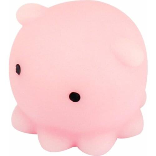 Cute Mochi Squishy Octopus Squeeze Claw Healing Kids Toy Stress Reliever