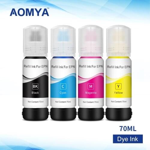 2 Packs EPSON 103 T103 104 T104 Refill Dye Based Ink Kits For Epson L3100 L3110 L3111 L3150 L3151