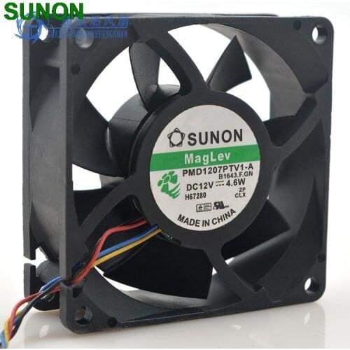 Original For Sunon PMD1207PTV1-A 7025 magnetic levitation maintenance bearing large air volume 7CM fan 70x70x25mm