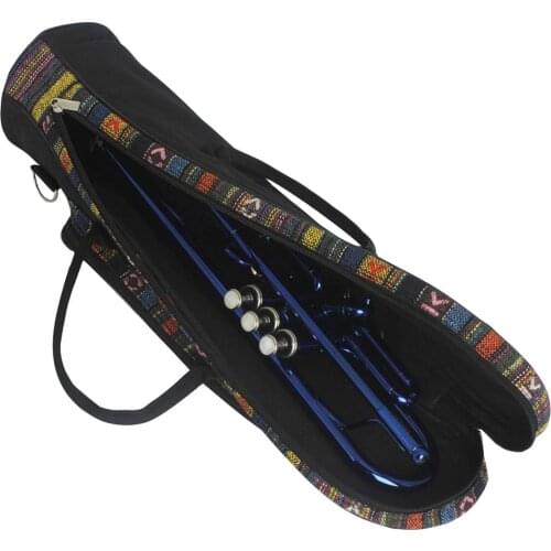 IRIN IN-58 Professional Trumpet Bag Oxford Soft Cotton Bag Case Double Zippers Bag
