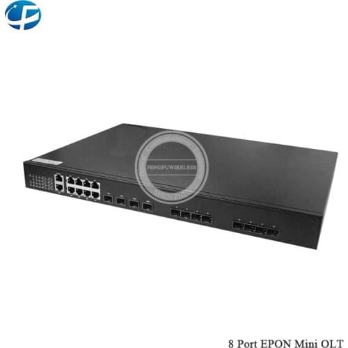 Mini OLT series 10G 8 Port EPON Mini OLT 8 PON ports