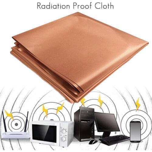 300*110cm Antimagnetic Cloth 1M EMF Copper Shielding Fabric-Blocking RFID Radiation Singal Wifi EMI EMP Anti-Scanning RFID