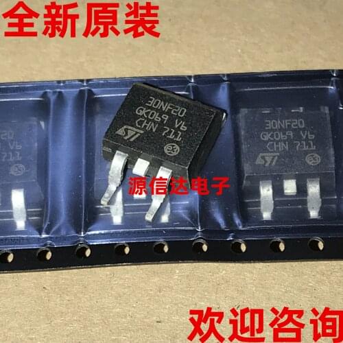 New original STB30NF20 30NF20 TO-263 30A 200V FET imported from stock