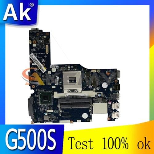 Akemy For Lenovo G500S Z501 VILG1/G2 LA-9902P Laptop Motherboard PGA989 SLJNV HM70 Cpu Support 100% Test OK