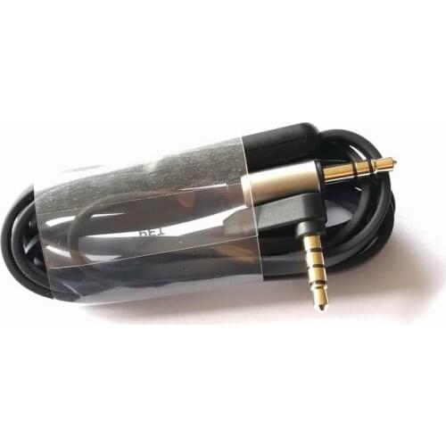 Audio cable 3.5mm with mic Remote For Cleer Flow Hybrid Enduro 100 Wireless Headphones