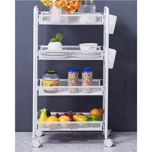 Holder Almacenamiento Articulos De Cocina Estanteria Organizacion Repisas Organizer with Wheels Trolleys Kitchen Storage Shelf