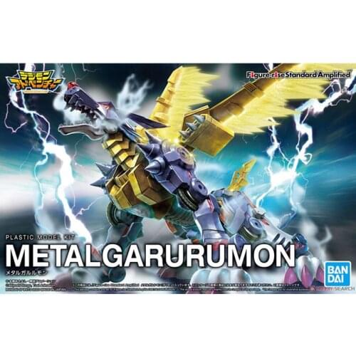 Bandai Figure Digimon Steel Garurumon FRS Assemble Action Figures Brinquedos Model