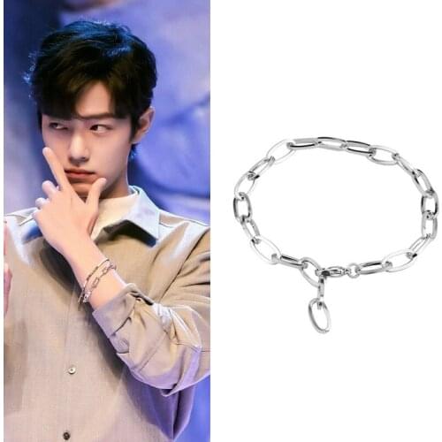 Minimalist Niche Modaozushi Single Chain Bracelet Xiaozhan with the Same Decoration Fashion Popular Jewelry Pendant Accessories