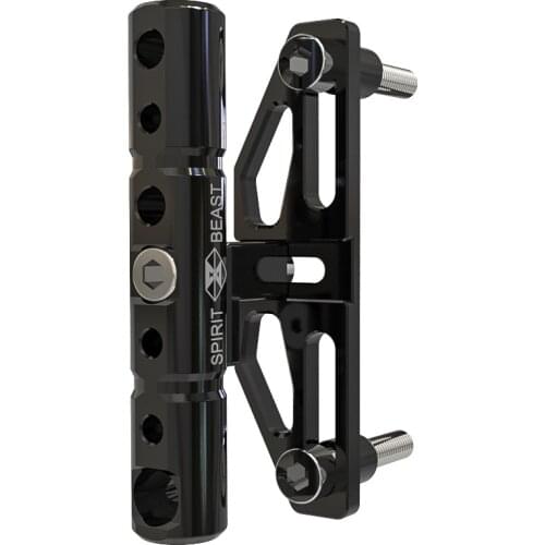 Multi - functional motorcycle scooter modified handlebar pressure code stent decorative accessories lighting stent spirit beast