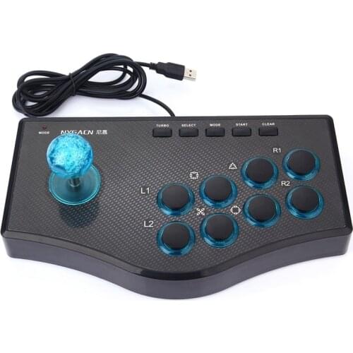 Wired Game Controller Game Rocker USB Arcade Joystick USBF Stick for PS3 Computer PC Gamepad Gaming Console
