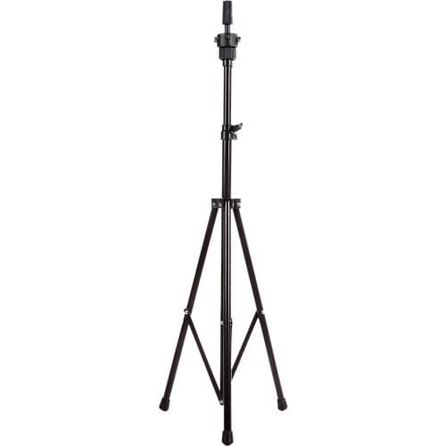 Adjustable Wig Head Stand Tripod Holder Mannequin Tripod for Hairdressing Training