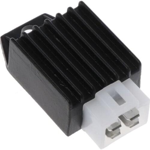 12V 4Pin Motorcycle Voltage Regulator Half-Wave Rectification For Buggie GY6 50cc 125cc 150cc Moped Scooter