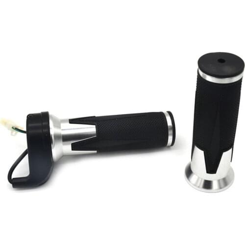 Electric Bike DIY Throttle Grip With Speed/Reverse Switch For E-bike Scooter Universal 22mm Handlebar