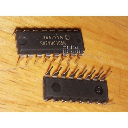 10PCS The new line SN74HC165N original 74HC165N DIP-16 shift register
