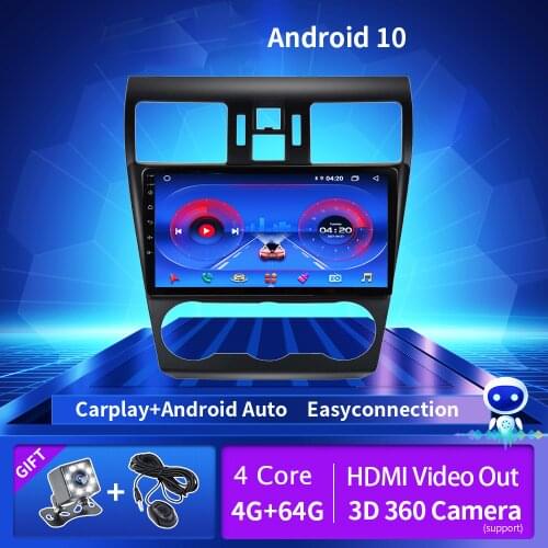 Car Radio for Subaru Forester XV WRX 2012-2015 Autoradio Android 10 Multimedia Video Player Navigation GPS 2din Audio for Cars