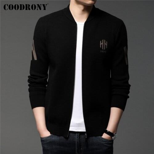 COODRONY Men's Knitted Cardigans