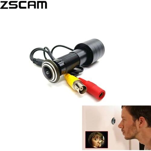 Home Security 1080P AHD/TVI/CVI/CVBS 4 In 1 Door Eye Hole Camera 2MP IMX307 Star Light 0.0001Lux Peephole Night Vision Color Cam