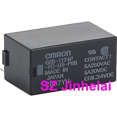 OMRON G6B-1174P-FD-US-P6B Authentic original Relay 24VDC