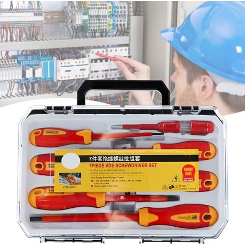 7PCS Screwdriver Set Multi-function Electrician Tool Torx Hex Screwdriver Bit Set Hand Tools