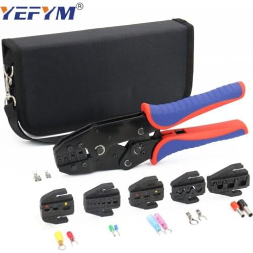 YEFYM YE-04BX Crimping Pliers Clamp Tools Cap/coaxial Cable Terminals Kit 230mm Mini Carbon Steel Multifunctional Electrical