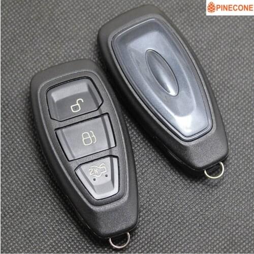 PINECONE Key Shell For FORD MONDEO GHIA-X FOCUS ECOSPORT KUGA Car Hu101 Blade 3 Button High Quality Replace Suv Key Case Fob