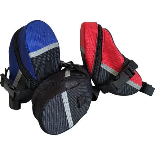 Bicycle Seat Bag Bicycle Waterproof Storage Saddle Bag Portable Nylon Seat Riding Tail Rear Bag Accessories Riding Bag