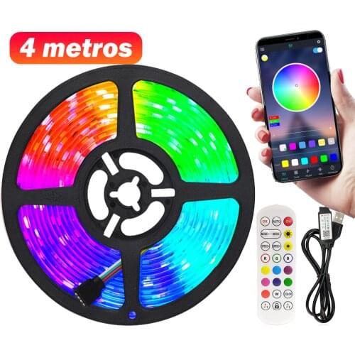 5050# LED Strip Non-waterproof 24k Infrared Remote Control Bluetooth Music Control 5V Home Decoration LED,Party LED Strip