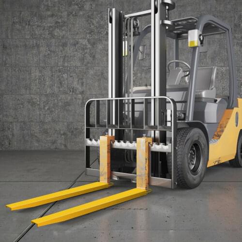 VEVOR 60 72 84 96 Inch Pallet Fork Extensions Heavy Duty Lengthen Lifting Forklift Extensions for Warehouse Delivery and Factory