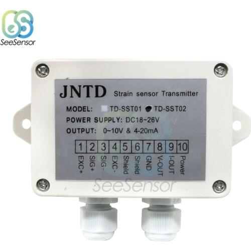 Load Cell Amplifier Weighing Transmitter Sensor Module Strain Gauge Amplifier Transducer 0-5V 0-10V 4-20mA