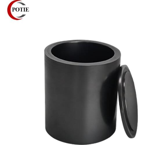 High Purity Graphite Crucible Molds with Cap Lab Graphite OEM ODM