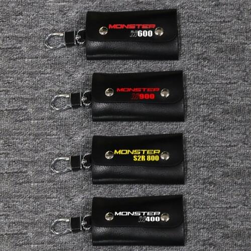 3D Key Holder Chain Collection Keychain For Ducati MONSTER M600 M900 S2R800 M400 Motorcycle Key Ring Key