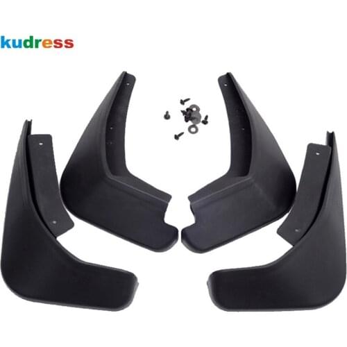 Mud flaps splash guards cover Car mudguards Fenders Splash Flaps dash board mud shield Dirt Guards for Ford Fiesta 2009 -2012